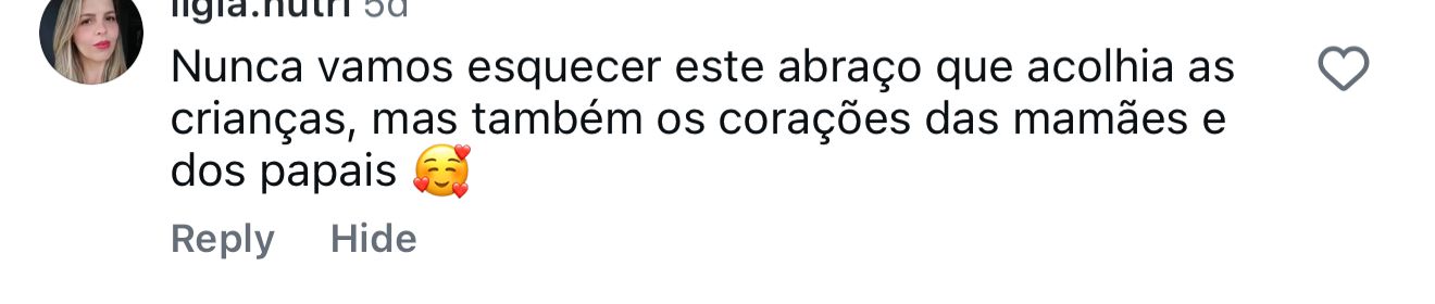 Depoimento de uma família da Cometa da Alegria